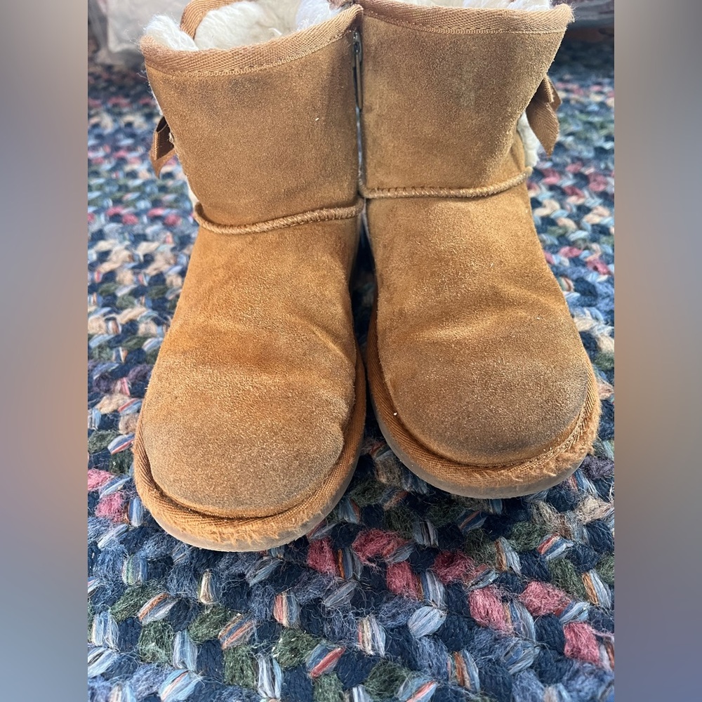 Little girl UGG boots.